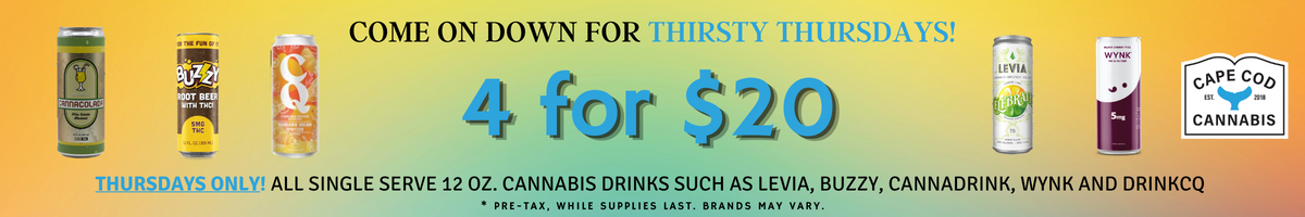 Thirsty Thursdays 4 for $20!