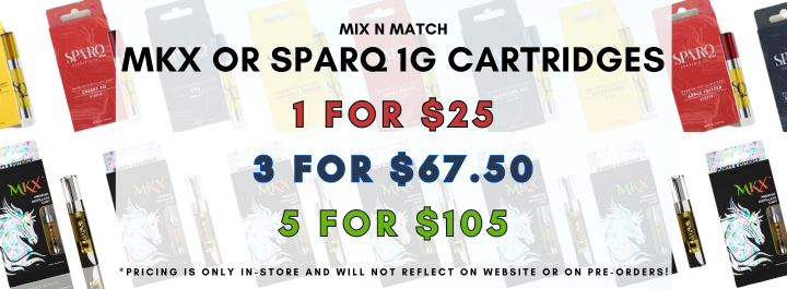 Bundle and Save - MKX or Sparq 1g Cartridges