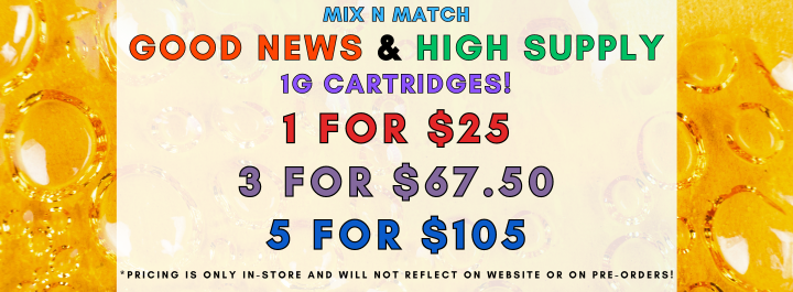 Good News and High Supply 1g Cartridges Website Price Profile Images 720 x 265 1