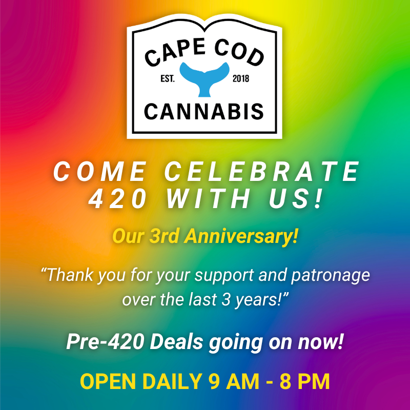 Click to shop our Pre-420 Deals at Cape Cod Cannabis!
