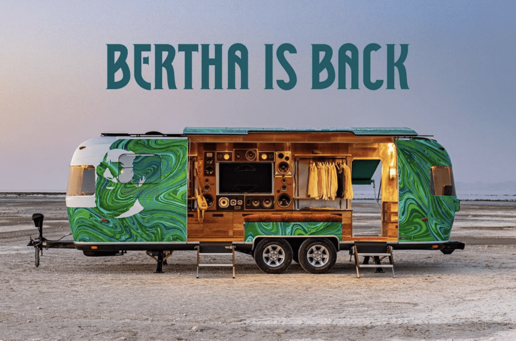 Bertha is Back!! Pop-Up