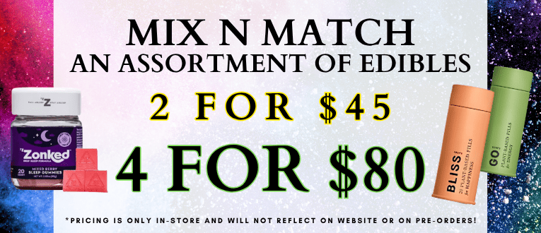 Mix N Match Assorted Edibles and save at Cape Cod Cannabis in Wellfleet, MA