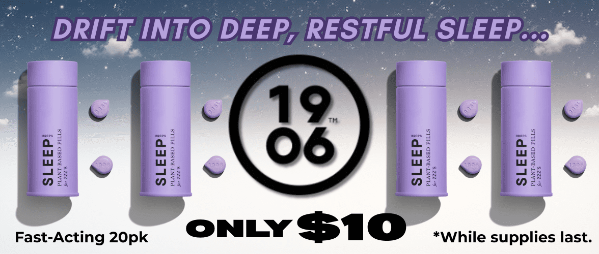 Shop 1906 Fast-Acting 20pk Sleep for only $10 at Cape Cod Cannabis in Wellfleet, MA