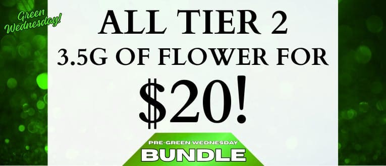 Shop Tier 2 3.5g of Flower for $20 at Cape Cod Cannabis in Wellfleet, MA