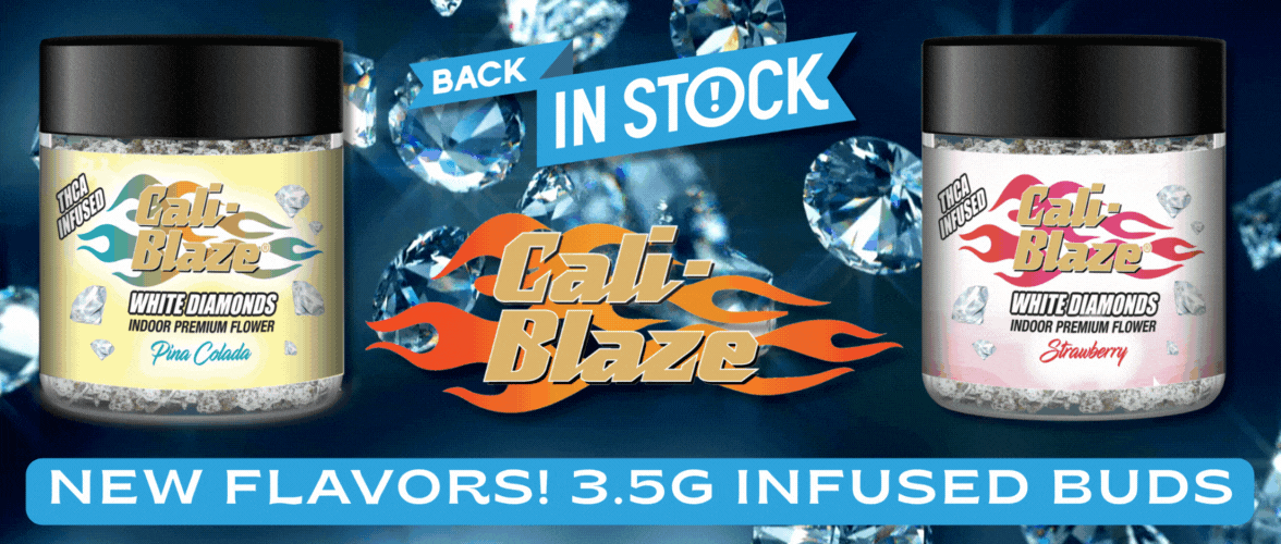 Cali Blaze 3.5g Infused Buds Back in Stock at Cape Cod Cannabis in Wellfleet, MA