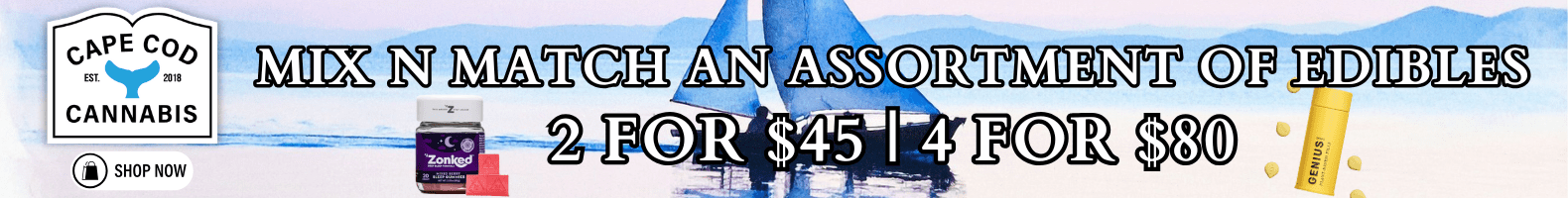 Mix N Match Assortment of edibles banner ad 1580 x 200