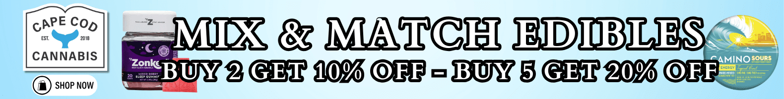 Shop Mix & Match Bundles at Cape Cod Cannabis, Wellfleet, MA!