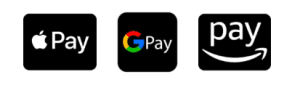 Amazon Pay - Apple Pay - Google Pay Accepted on the Blue Tail Apparel & Merch website.